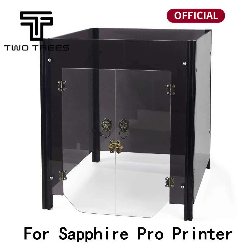 3D принтер с двумя деревьями отдельно сапфировый зеркальный акриловый чехол diy