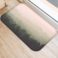 40x60cm cute diy print floor mat bathroom ground mat slip door bath pad rug living room carpet foreast scenery