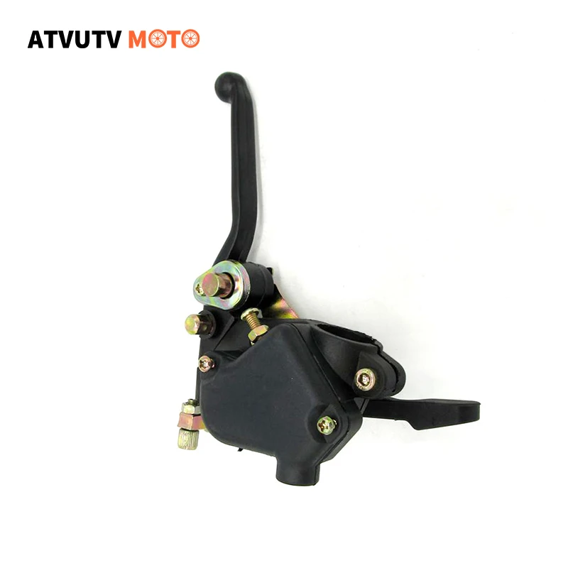 

22mm Dual Brake Lever With Parking For 2 Stroke 47CC 49CC Mini Quad ATV Moto Roketa Taotao Sunl Buyang Kazuma