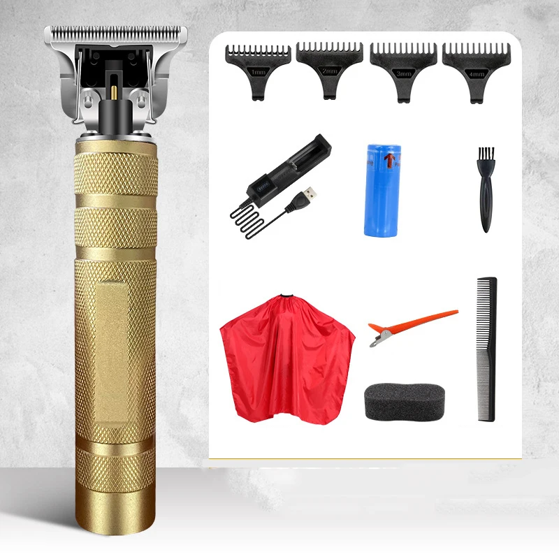 

T Hair Trimmer Professional Cordless Haircut Hair Clippers Beard Trimmers Razor Trimers Beard Cutter Electric Shaver Machine