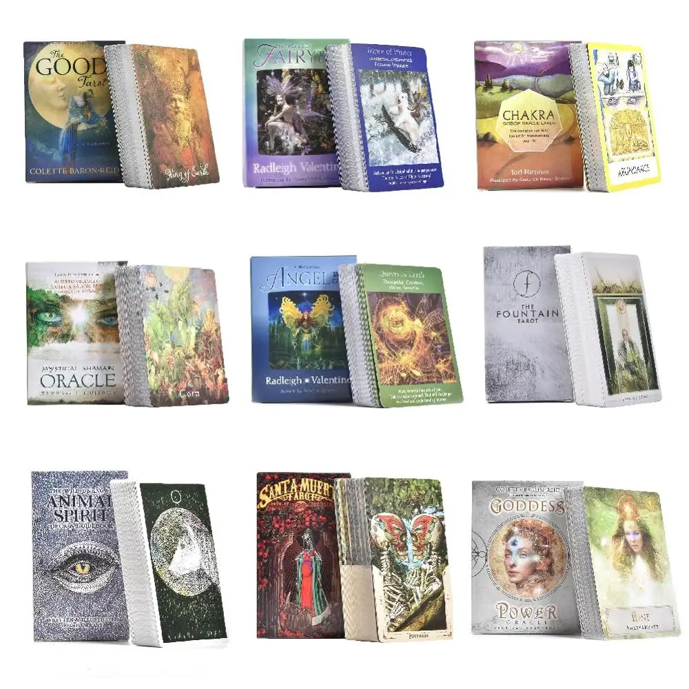 25 дизайнов карт Таро полная английская карточная настольная игра для вечерние