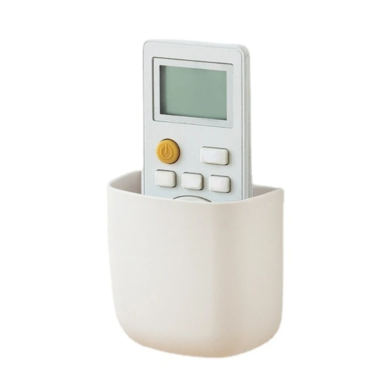 

Wall-mounted Remote Control Storage Box Multi-purpose Mobile Phone Charging holder Stand Wall hanging Organizer Storage Box