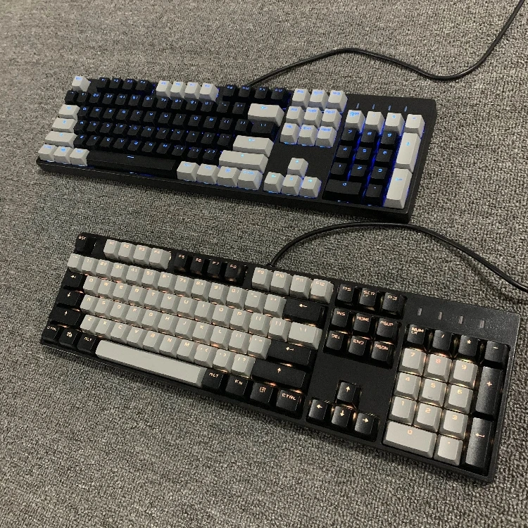 

87/104 Keys PBT+RGB Gaming Mechanical Keyboard RGB Red/Black/Blue/Brown Switches New Package Full Size Keyboard Type Style