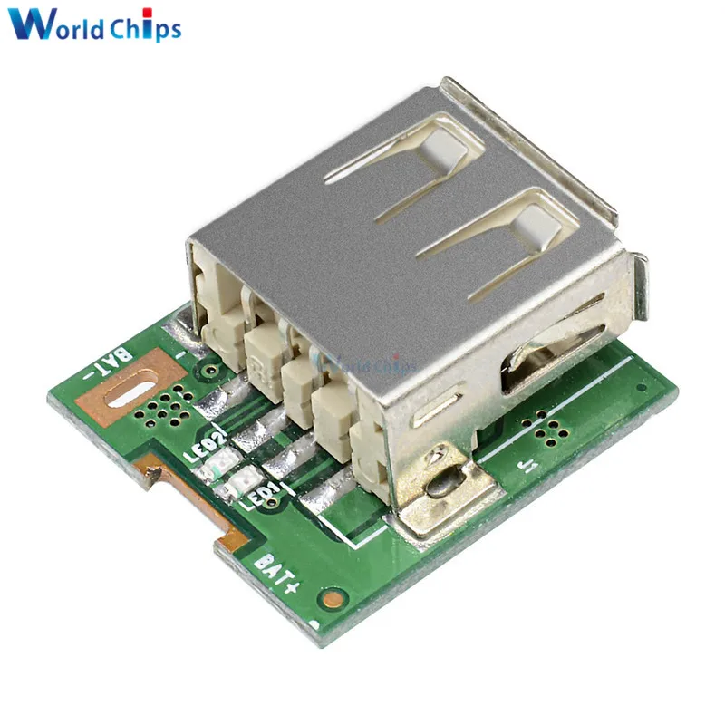 2 шт. 5 в Повышающий Модуль питания литиевая батарея защита зарядки плата