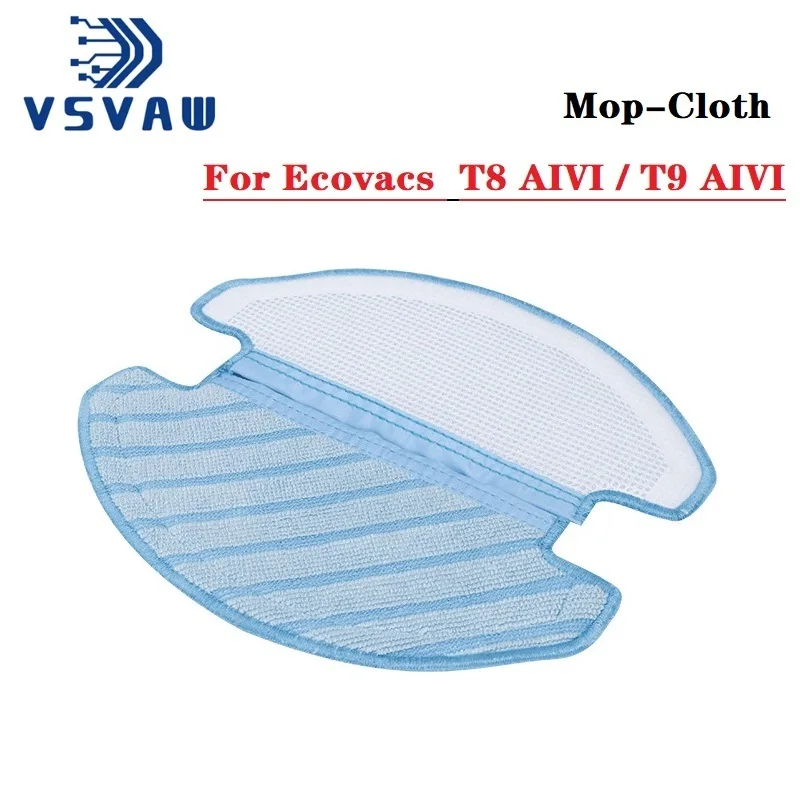 

8 шт., тряпки для пылесоса Ecovacs Deebot T8 AIVI T8MAX T9AIVI N8Pro