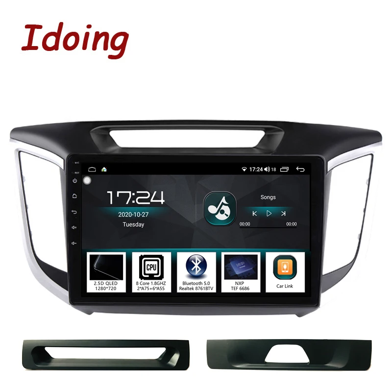 Idoing 10 2 &quotАвтомобильный Android Радио мультимедийный плеер для Hyundai Creta IX25 ix25 2014 4G + 64G
