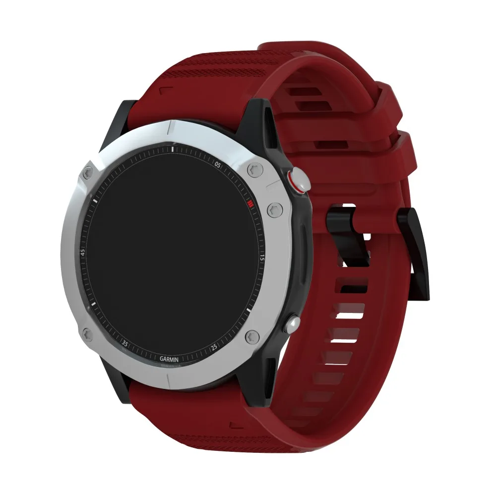 22 мм ремешок для часов Garmin Fenix 6& 6 Pro/5 Plus/Forerunner 945 935 S60 быстросъемный спортивный силиконовый ремешок для часов браслет