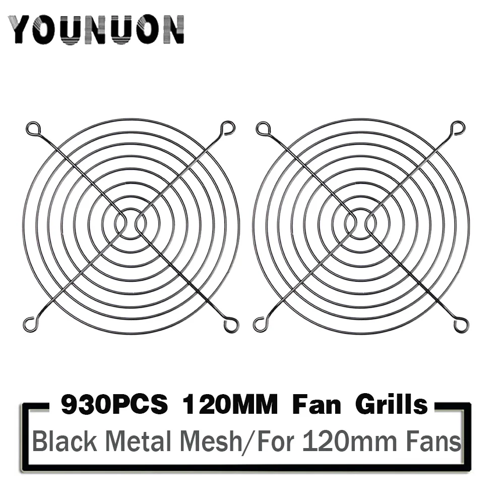 930 шт. осевой 120 мм вентилятор охлаждения процессора гриль металлическая