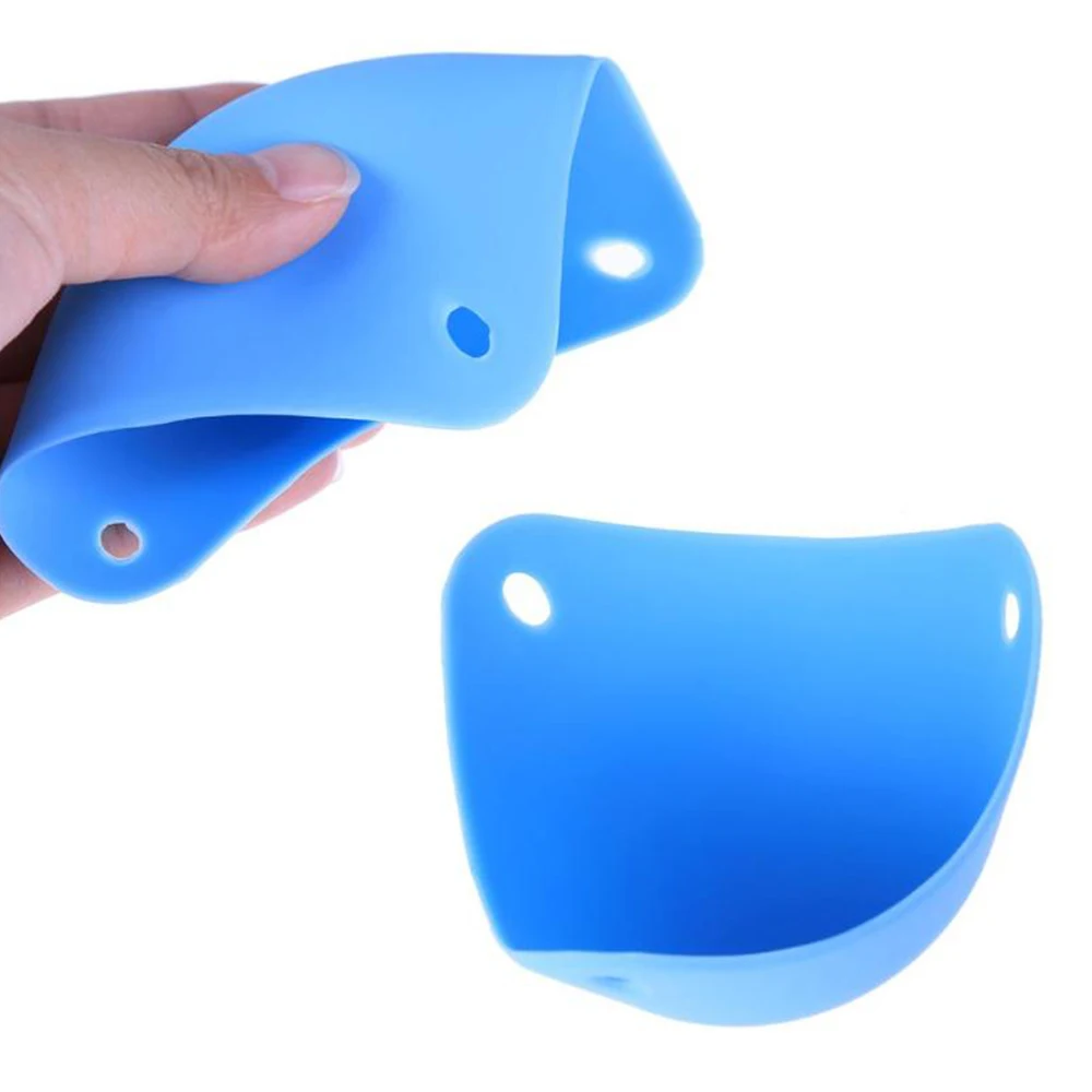 2 шт./лот силиконовая форма миска для яиц браконьеров котел Cuit Oeuf Dur кухонные