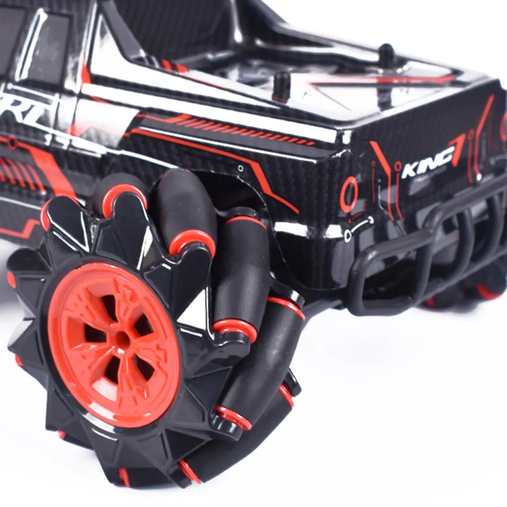 2020 RQ2077 RC автомобиль 1:16 4WD с подсветкой Музыка Танцы 360 ° вращающийся внедорожный