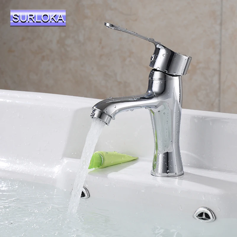 

Классический смеситель для раковины в ванной комнате из нержавеющей стали 304 смесители для раковины кран с одной ручкой современный смесит...