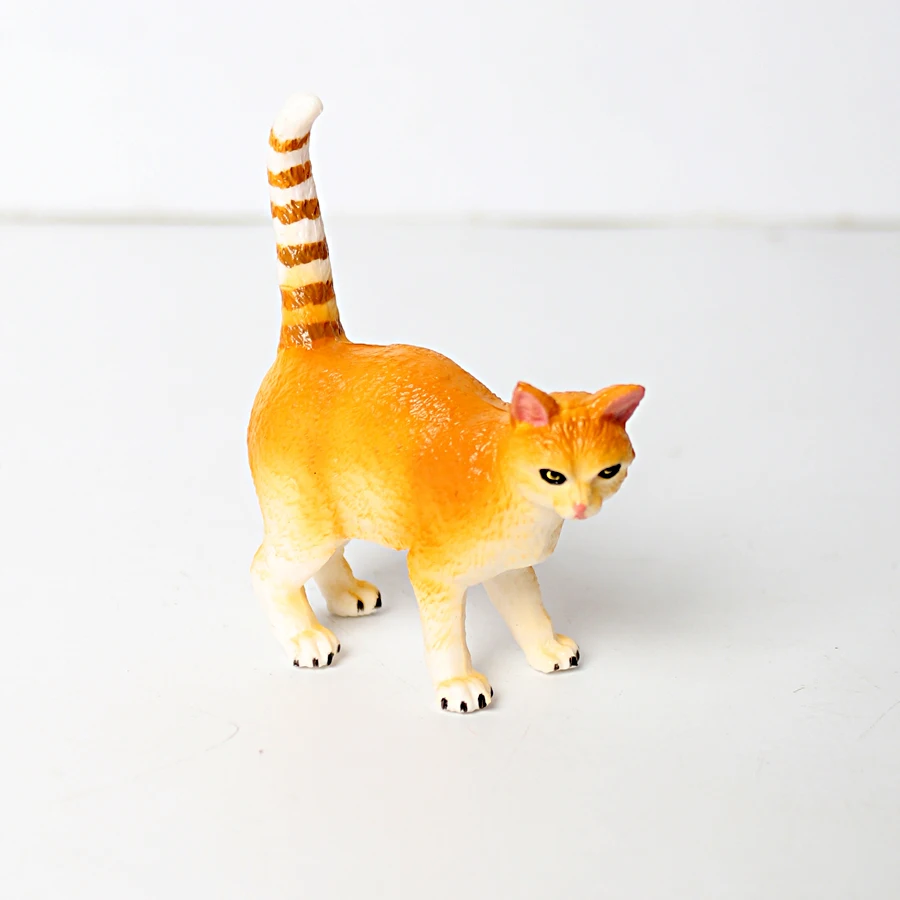 Реалистичные фигурки кошек детский игровой набор развивающие модельные Фигурки
