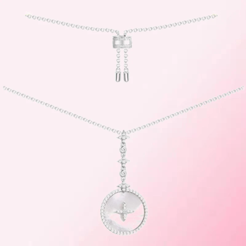 

1:1 Make 925 Sterling Silver Customized Star Bird Personalized Fashion Delicate Necklace