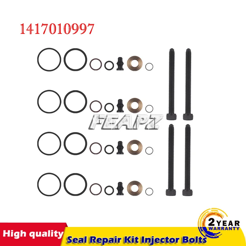 

For A2 A3 A4 Skoda Fuel Injector Seal Repair Kit Injector Bolts1.2 1.4 1.9 TDI 1417010997 038103385A