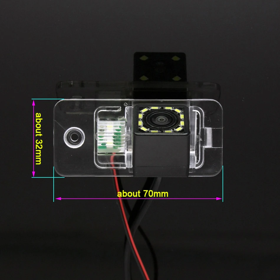 

For Audi A6 C6 4F 2005 2006 2007 2008 2009 2010 2011 A3 S3 8P A4 S4 RS4 B7 S6 RS6 Q7 SQ7 4L Car Rear View Back Up Reverse Camera