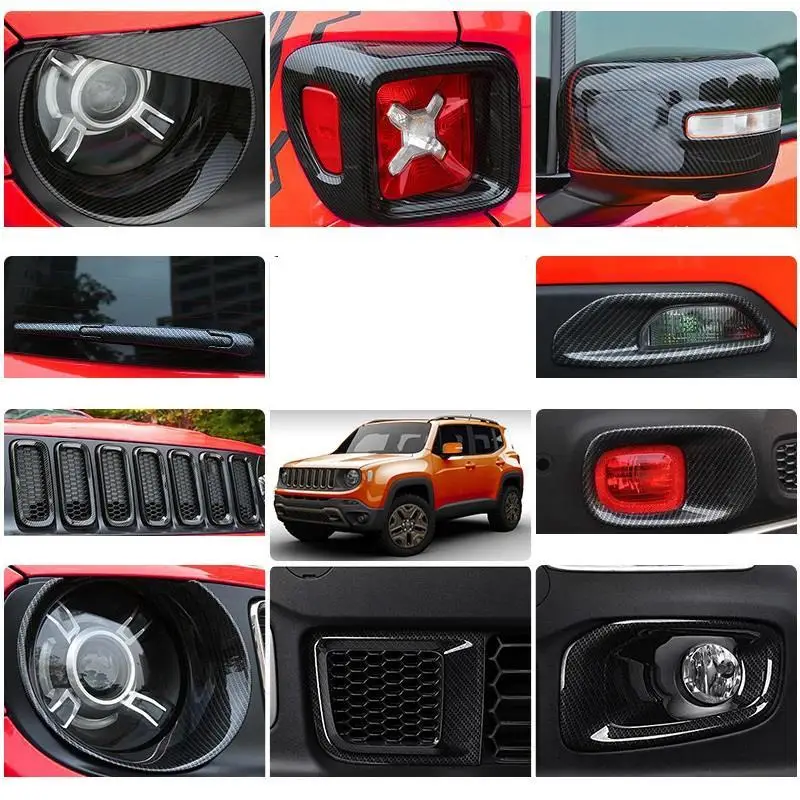 Авто решетка фары Rearlamp двери автомобиля декоративные модифицированные