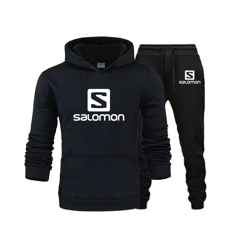 

Men's Suit sportswear mesh spot hooded 2021 new hot sale sportswear spring clothing streetwear hip-hop two-piece suit 3XL