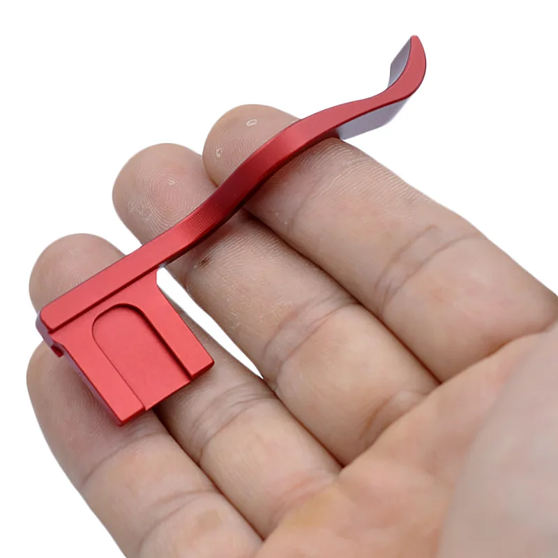 HFES Thumb Grip Hand Hot Shoe Cover Made Bracket Handle Buckle for Sony A7RIII A7III A9 A7R3 A73 Red | Электроника