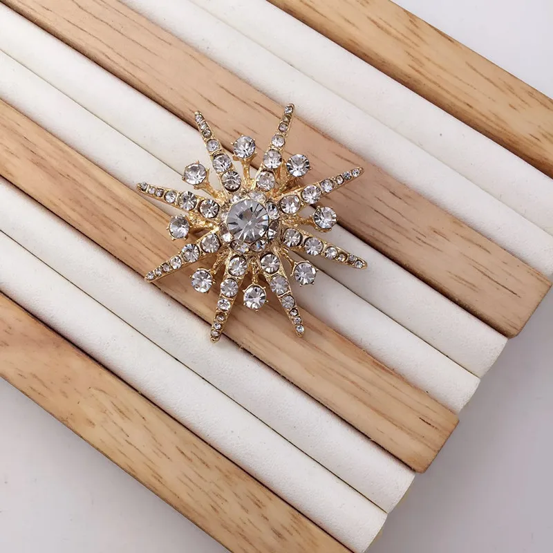 Рождественский анис звезда брошь &quotСнежинка&quot Дикие мужчины и женщины одежда