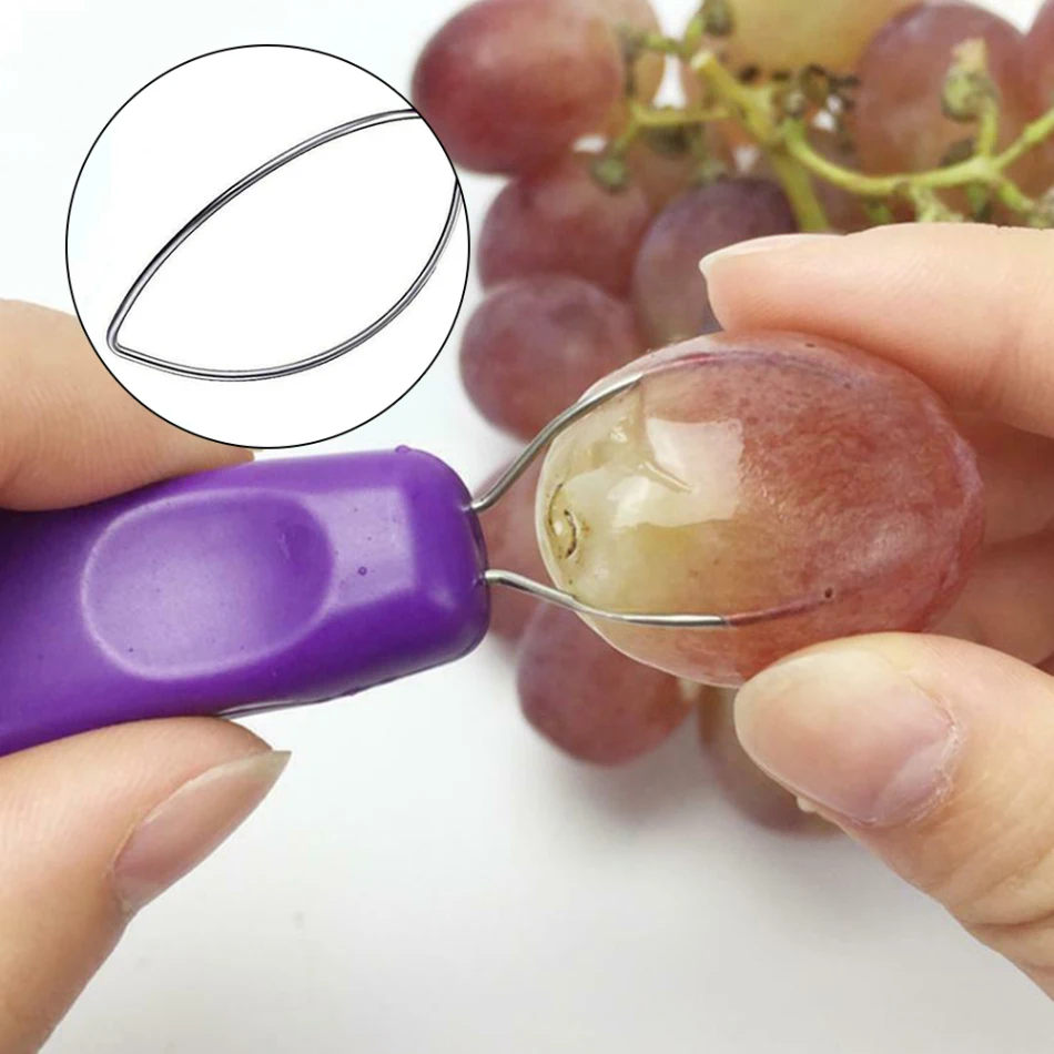 Кольца из нержавеющей стали Фруктовый нож для очистки томатов экологически