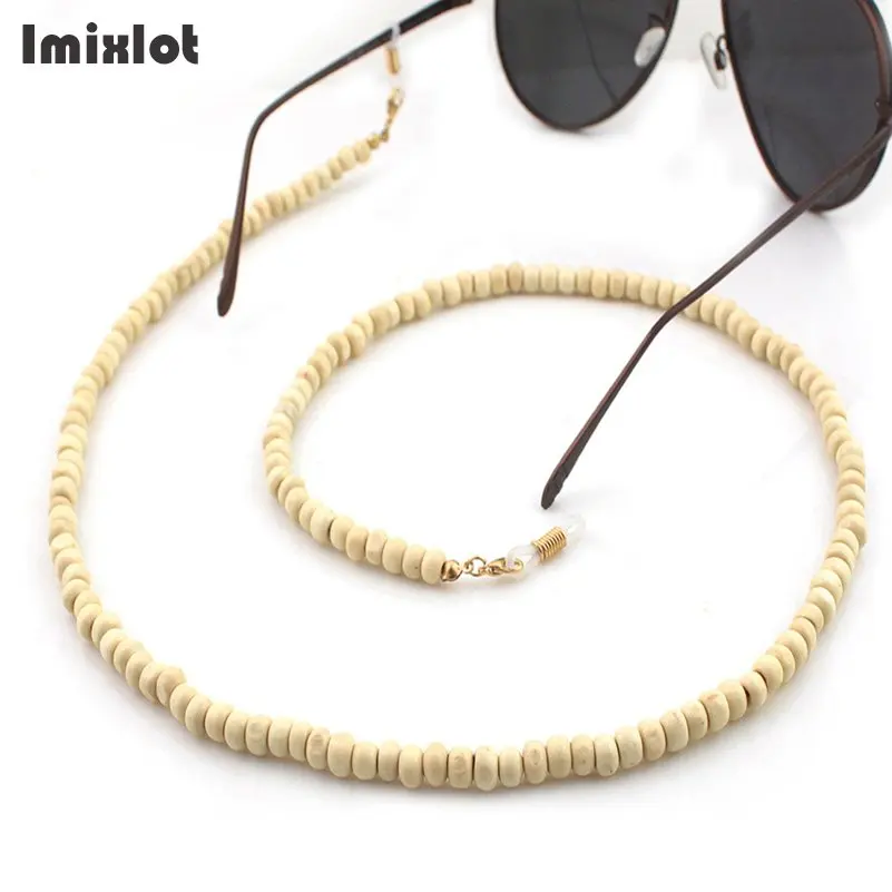 Модные очки для чтения цепочка женщин из натурального дерева солнцезащитные