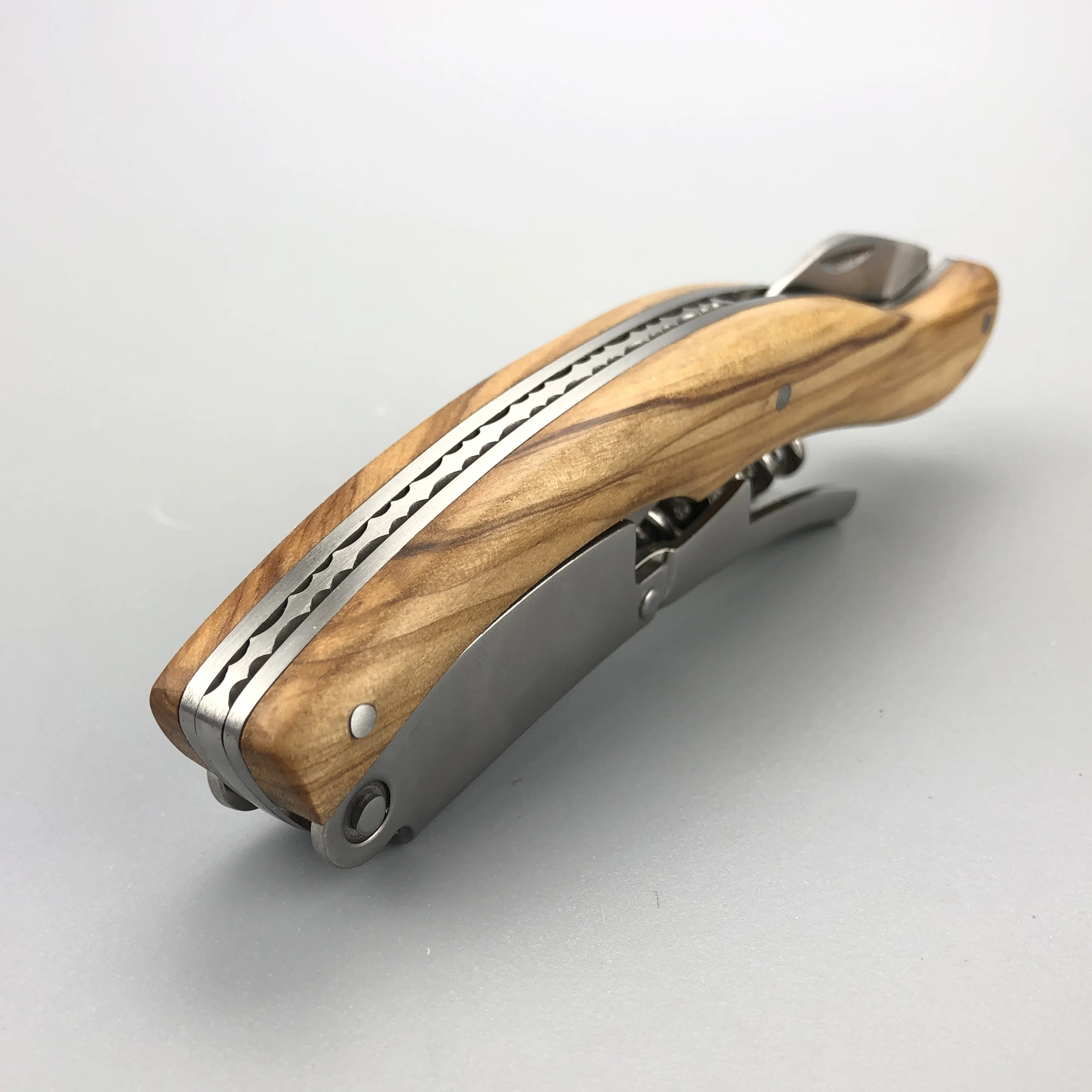 Штопор Forkry для официанта открывашка бутылок вина с деревянной ручкой | Дом и сад