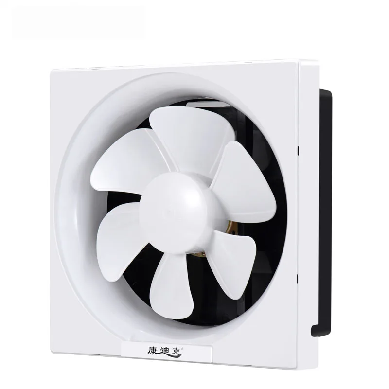 Вытяжной вентилятор 8 дюймовый бесшумный настенный для ванной окна кухни масла