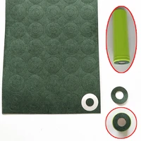 100pcssheet 18650 li ion battery insulation gasket barley paper battery pack cell insulating glue patch electrode insulated pad