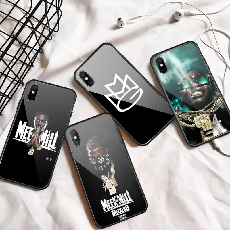 

Meek Mill Dreamchasers Music Phone Case Tempered glass For iphone 6 7 8 plus X XS XR 11 12 13 PRO MAX mini