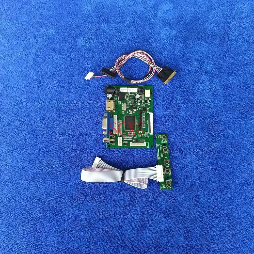 

60Hz WLED panel Fit B156XTT01.0 B156XTT01.2 B156XTT01.3 Kit LCD monitor drive board VGA AV HDMI-compatible 1366*768 LVDS 40 Pin