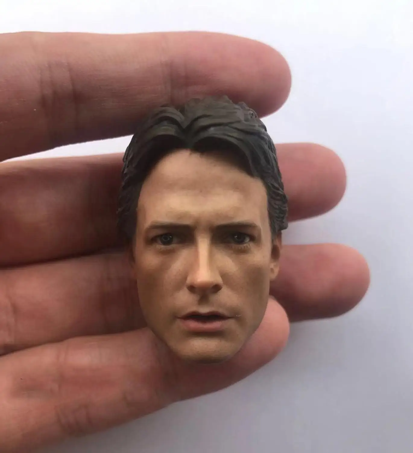 

1/6 scale male figure doll accessories Michael J. Fox Back To The Future Marty McFly head sculpt for 12" Action figure doll A060