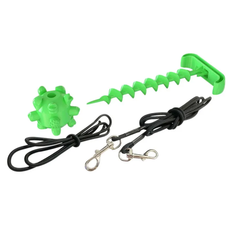 

Pet Tie Dog Ground Pile Ground Nail Outdoor Tie Dog Leash Dog Walking Funny Toy Tooth Cleaning Chewing Playing IQ Treat Toys