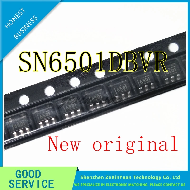 20 шт./лот SN6501DBVR SN6501DBV SN6501 6501 SOT23 5 IC chip новый оригинальный|Аксессуары для батарей и