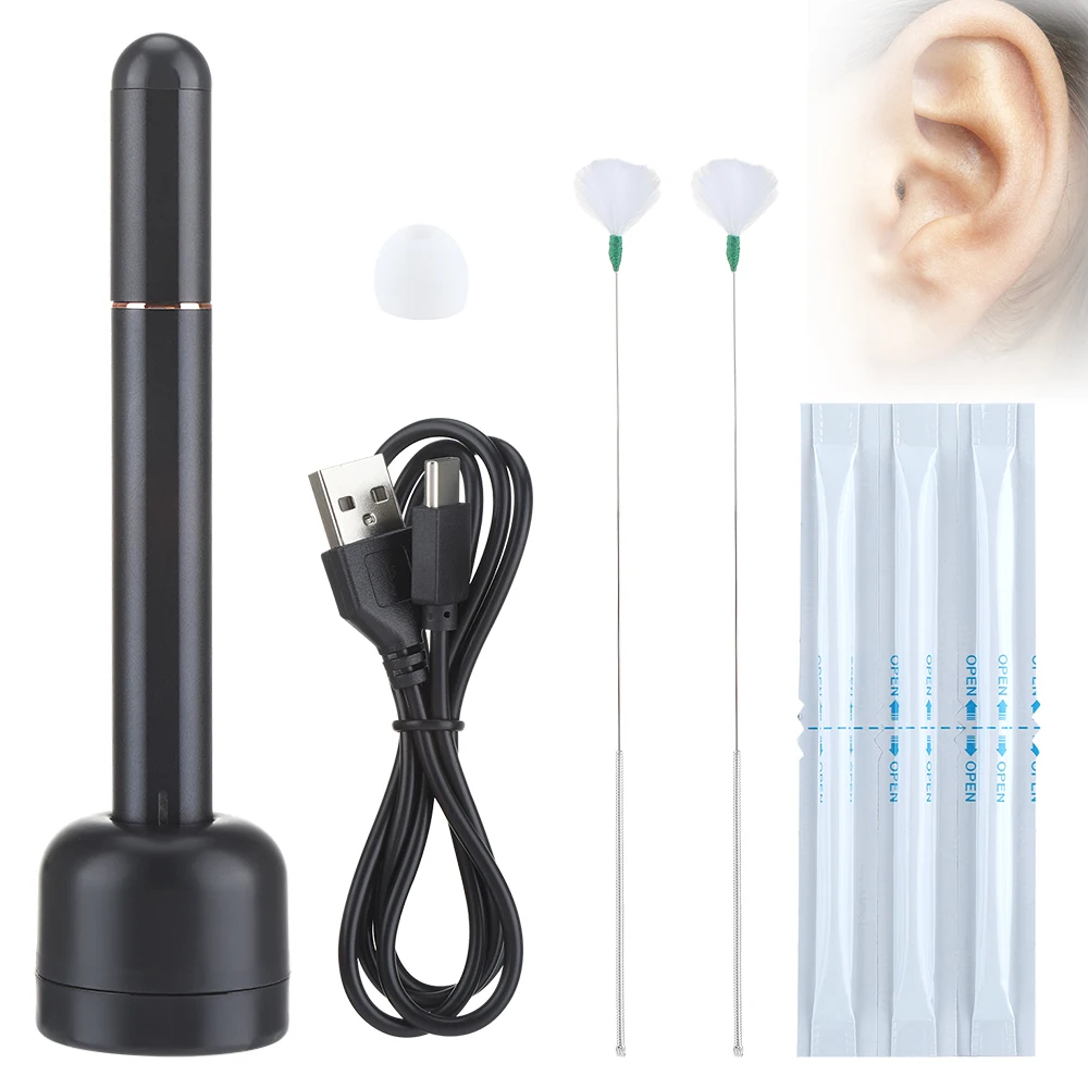 

3.9mm Visible Ear Endoscope Earwax Cleaning Wireless Smart Otoscope Electric Ear Scoop Light Earpick with Camera Android iOS