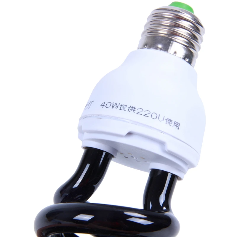 E27 40 Вт UV ультрафиолетовые люминесцентные черный свет CFL светильник ПА 220 В Форма: