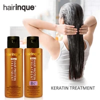 best selling 8 brazilian keratin hair treatment set straightening smoothing repair frizz dry hair for women hair care gift