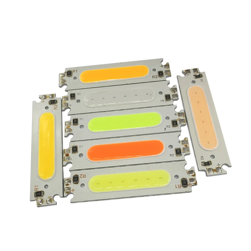 12V 2W LED COB самолет светильник источник света лампы из бисера Цвета: белый оранжевый