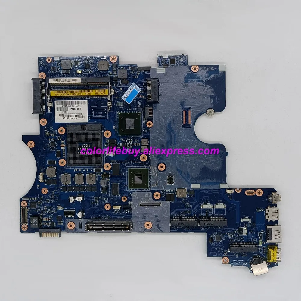 Genuine CN-0XT7CH PAL61 LA-6561P w N12P-NS2-S-A1 GPU QM67 0XT7CH Laptop Motherboard XT7CH for Dell Latitude E6520 Notebook PC enlarge