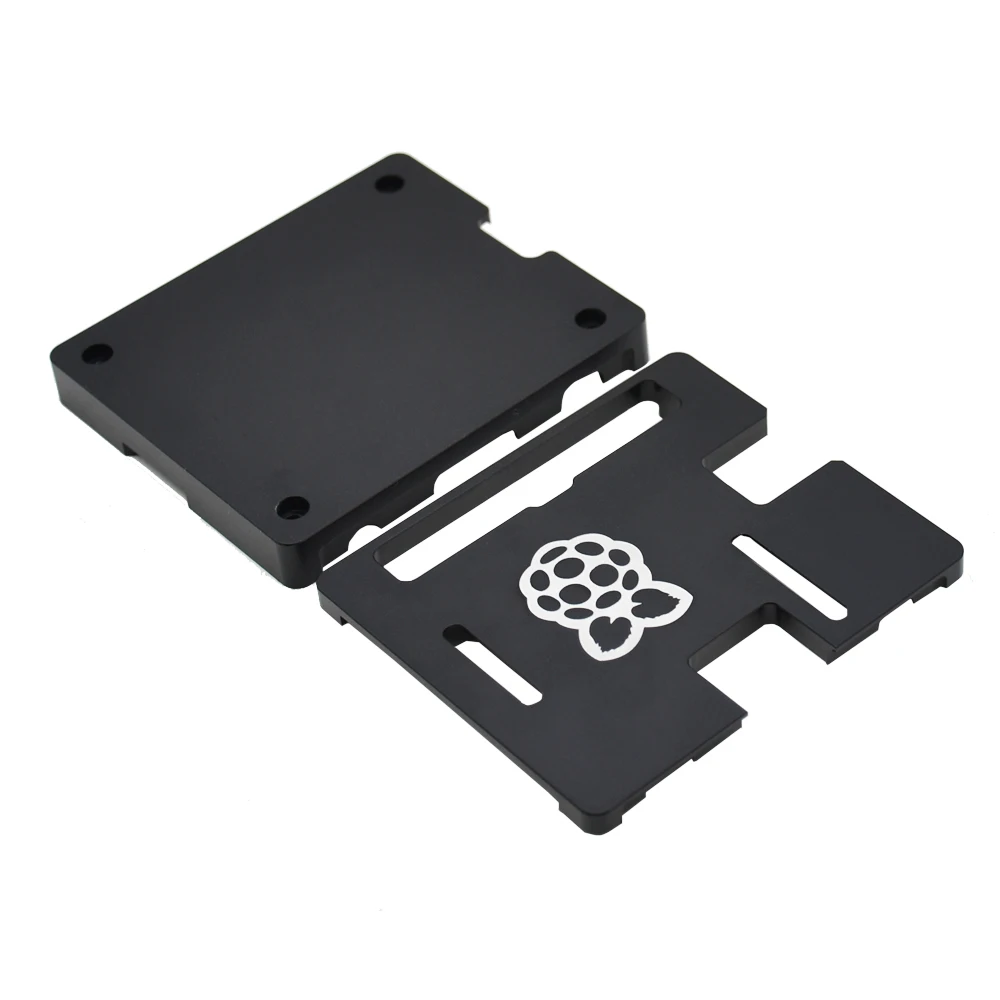 FFYY для Raspberry Pi 3A + Pi3 Модель B металлический ЧПУ охлаждающий Ультратонкий корпус
