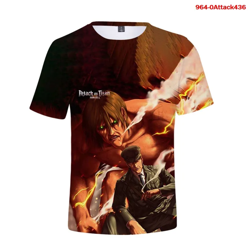 

Cool Anime Attack on Titan Tshirt Japanese Cosply T Shirt Levi/Eren/Mikasa 3D Printed T-shirt Woman Tshirts Attack on Titan Tops