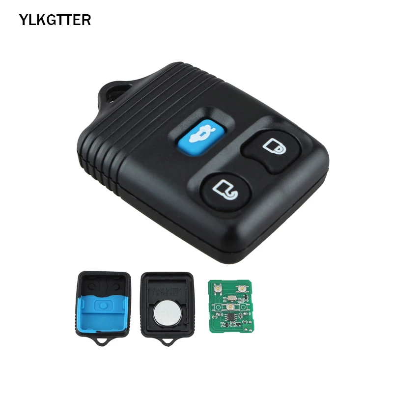 YLKGTTER 433 МГц 3 кнопки дистанционного ключа автомобиля для Ford Transit MK6/Connet 2000-2006