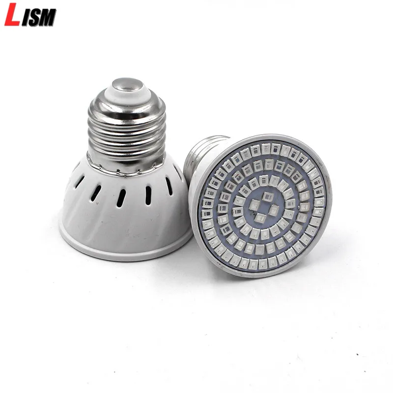 Светодиодная лампа полного спектра для выращивания растений 110 В 220 В|Фитолампы| |