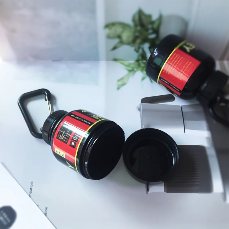 

Portable Protein Powder Container Milk Food Storage Feeding Box Pillbox Multifunction Musculation Travel Bottle Jars Canister