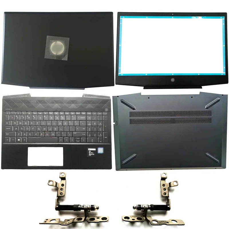 

NEW Laptop LCD Back Cover/Front bezel/Hinges/Palmrest/Bottom Case For HP Pavilion 15-CX Series TPN-C133 L20314-001