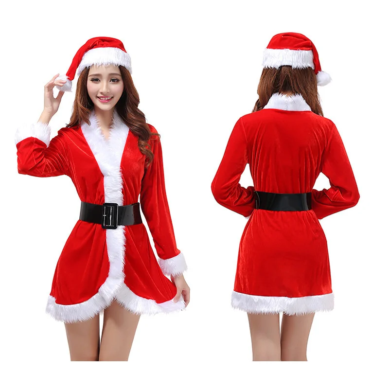 

Costumes Christmas costumes stage costumes new Christmas uniforms DS party role play $X90