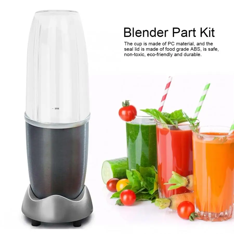 Растительное Juicet чашка + крышка блендер часть комплект для nutri пуля 900 Вт