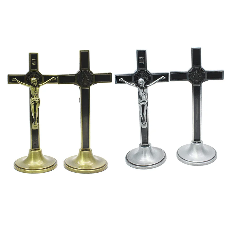 Крест Распятие стенд Христос католик Статуэтка женщины в автомобиль для дома с