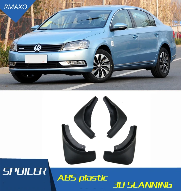 Для PASSAT B7 2011 2013 Брызговики передние с цветом и задним брызговиком крыло