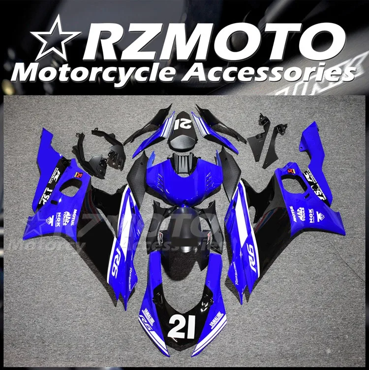 

New ABS Motorcycle Fairings kit Fit for YAMAHA YZF-R6 2017 2018 2019 2020 R6 17 18 19 20 21 Body set Custom 21