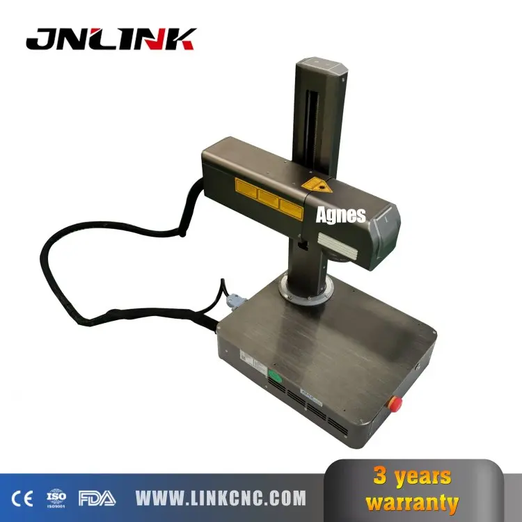 Raycus роторная ось в комплекте 30 Вт 20 мини волоконная лазерная маркировочная